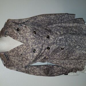 Anthropologie Jackets & Coats | Daughters of The Liberation Trench Coat Ruffle